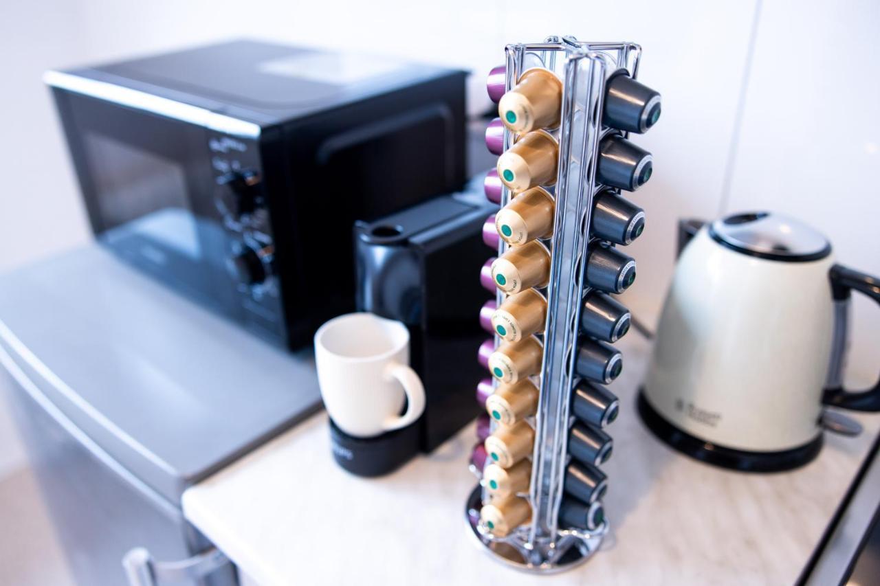 뒤스부르크 Superior! Nespresso - Kueche - Prime - Parkplatz 아파트 외부 사진